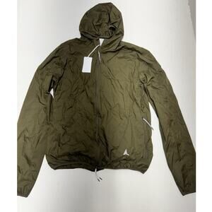 ROA Packable Wind Jacket Olive Green Large NWT!